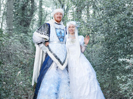 Snow King and Queen